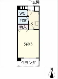 マイ・ディア・ライフ【1階】の間取り