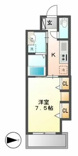 エルメディオ千種【10階】の間取り