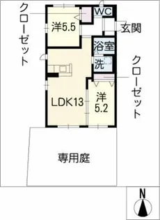 エタニティ【1階】の間取り