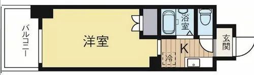 福岡県福岡市博多区千代4丁目【マンション】の間取り