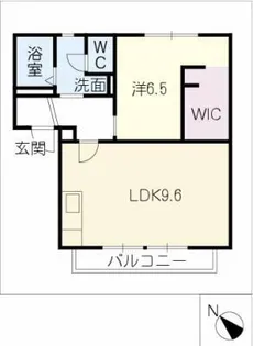 アミイコートA【1階】の間取り