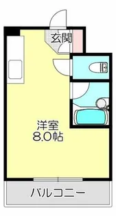 サンコート小澤【5階】の間取り
