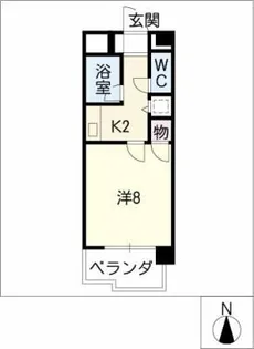 シャルム28【3階】の間取り