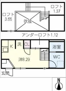 Velo JIYUGAOKA【1階】の間取り