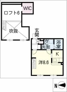 プリマグランデ安城 弐番館【1階】の間取り
