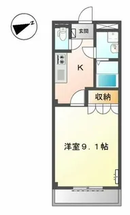 ジャルディーノ カメリア【1階】の間取り