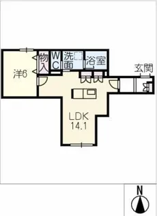 SAKURA【1階】の間取り