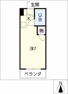 マンション愛晃【3階】の間取り