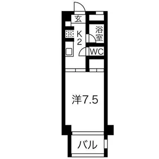 CRETACEOUS PARKⅡ【211号室】の間取り