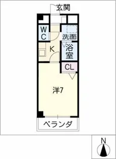 Sun House Ⅱ【1階】の間取り