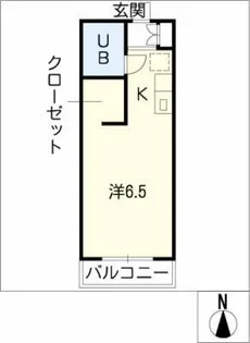 アネックス若松【1階】の間取り