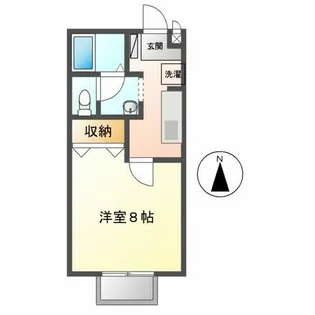 サンステージ【101号室】の間取り