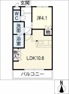 ニシナカ【2階】の間取り