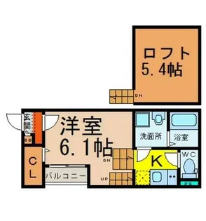 ネスト大曽根【2階】の間取り