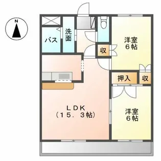ブリック ヒルズ【3階】の間取り