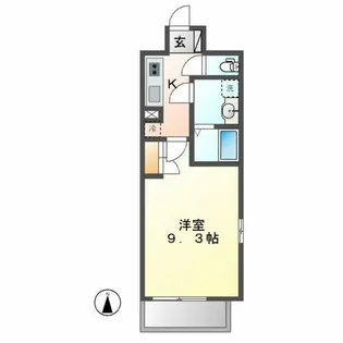アデグランツ上前津【10階】の間取り
