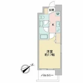 アルフィーレ新栄【0405号室】の間取り