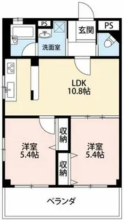 愛知県岡崎市中島町字中道【アパート】の間取り