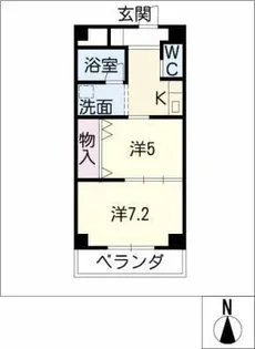 金しゃちホーム【2階】の間取り