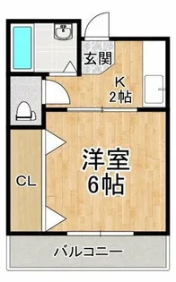 森井マンション【3階】の間取り
