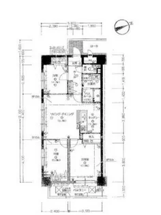 ロワイヤル元町【4階】の間取り