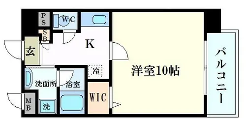 ベルメゾン・エグレット【3階】の間取り