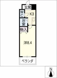 プロビデンス泉Ⅰ【7階】の間取り