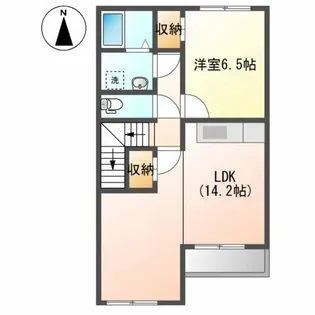 ファンタジアⅢ【2階】の間取り
