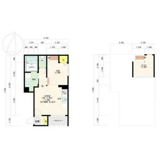 カーサヴェルデ【1階】の間取り