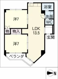 STPLAZA ARAHATA【4階】の間取り