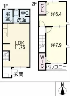 Bino Lene Ⅰ【2階】の間取り