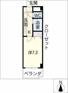 マーベラスヨシダ【4階】の間取り