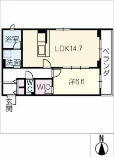 AVANCE ISSHA【3階】の間取り