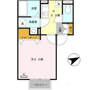大阪府門真市御堂町【アパート】の間取り