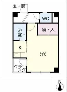 ぴゅあハウスれもん樹【3階】の間取り