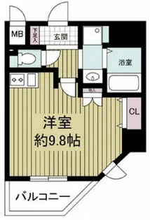 S-RESIDENCE Hommachi Marks【13階】の間取り
