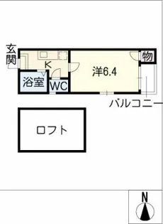 フレグランス千種Ⅰ【1階】の間取り