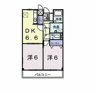 ソル・レヴェンテ【2階】の間取り