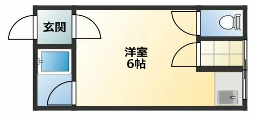 松本マンション【3階】の間取り
