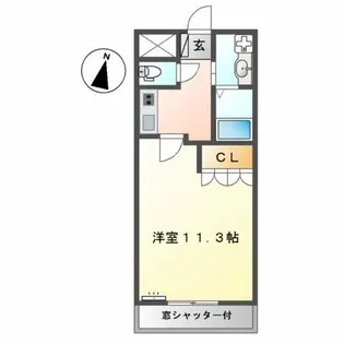 チェリーツリー【1階】の間取り