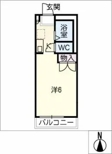 エスペランサ【2階】の間取り
