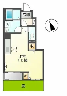 アビタシオン高上【1階】の間取り