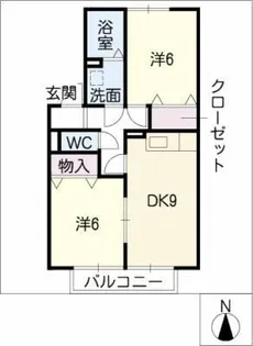 エンジェルⅤ A棟【1階】の間取り