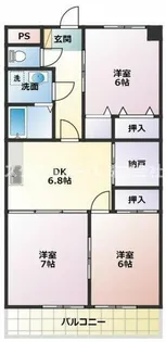 ベネッセレ豊橋西【302号室】の間取り