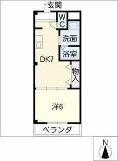 サンライズ2000【3階】の間取り