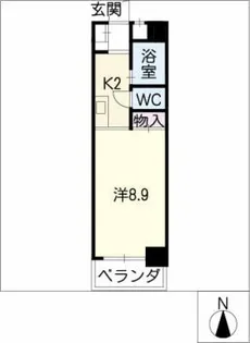 シティピア伝馬町【6階】の間取り
