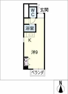 第2幸村ビル【7階】の間取り