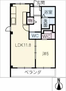 三幸ビル【4階】の間取り