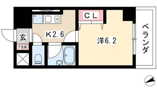 フィール大須【9階】の間取り