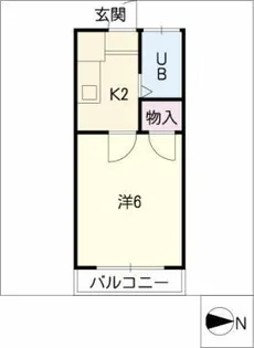 シングルステージ【2階】の間取り